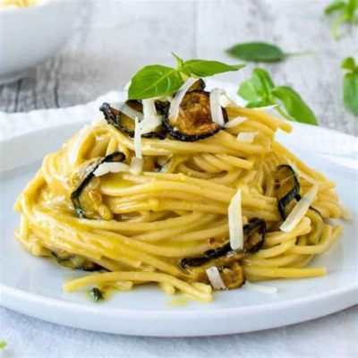  Spaghetti alla Nerano Uma Sinfonia Cremosa de Abobrinha e Queijo Provolone